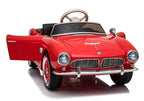 Electric Ride-On Car BMW Retro Red Painted – view 11