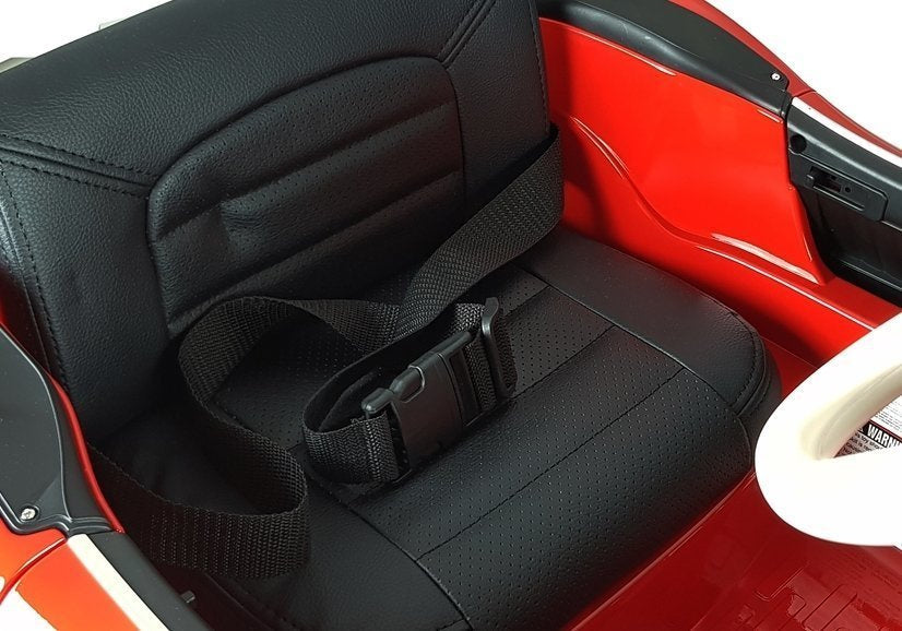 Electric Ride-On Car BMW Retro Red Painted – view 19