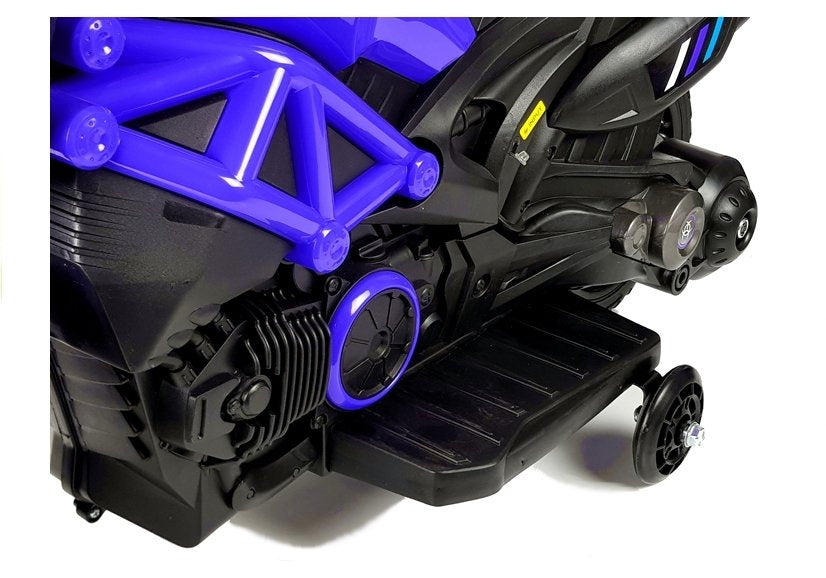 Electric Ride On Motorbike GTM1188 Blue – view 4