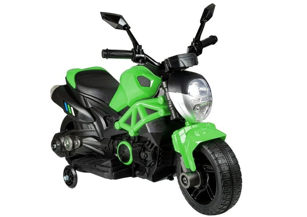 Electric Ride On Motorbike GTM1188 Green – Electric Ride-On
