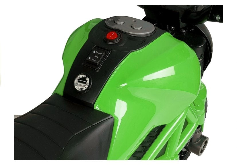 Electric Ride On Motorbike GTM1188 Green – view 6