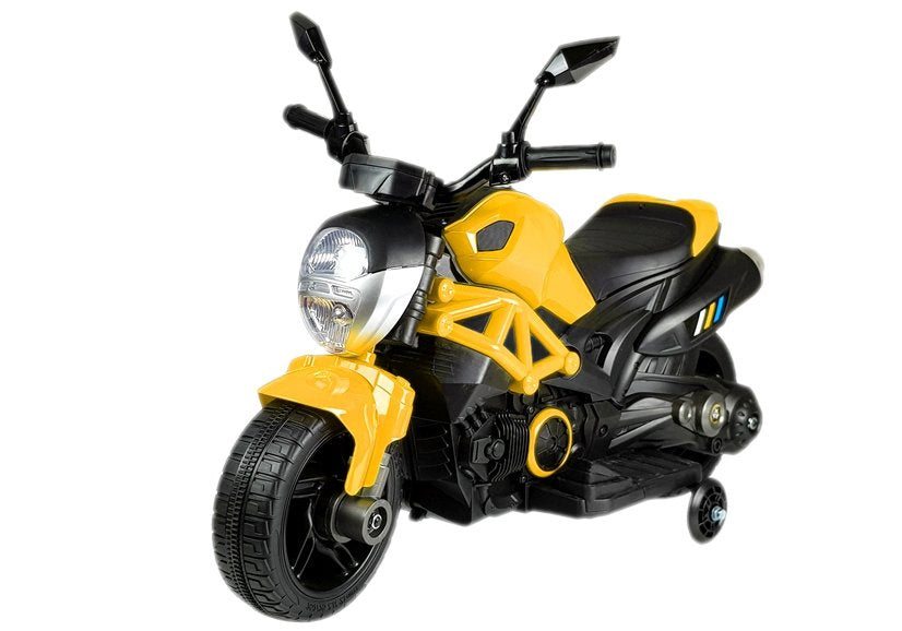 Electric Ride On Motorbike GTM1188 Yellow – view 2
