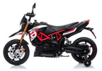 Aprilia A007 Electric Ride On Motorbike Black & Red – view 3