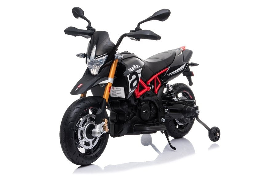 Aprilia A007 Electric Ride On Motorbike Black – view 3