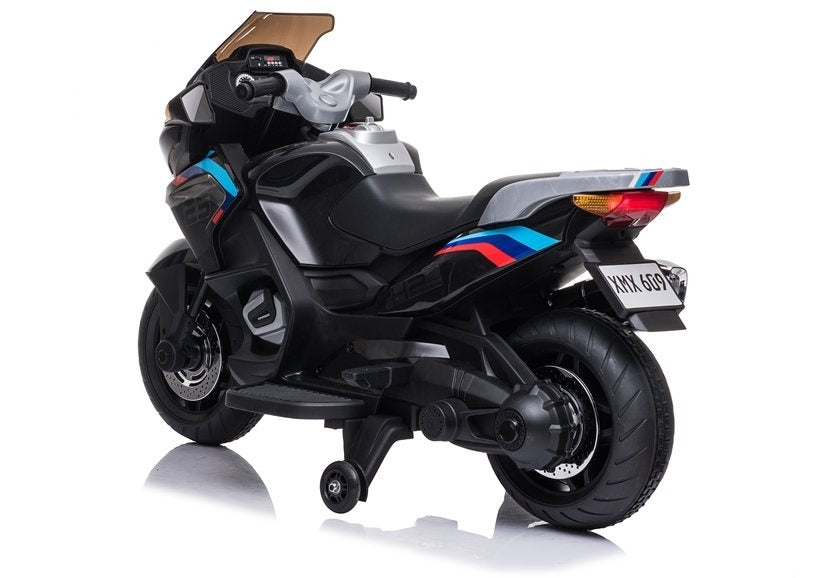 Electric Ride-On Motorbike XMX609 Black – view 6