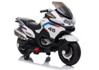Electric Ride-On Motorbike XMX609 White – Electric Ride-On