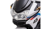 Electric Ride-On Motorbike XMX609 White – view 8
