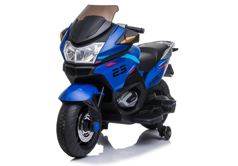 Electric Ride-On Motorbike XMX609 Blue – view 3