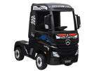 Electric Ride-On Car Mercedes Actros Black Painted MP4 – view 7