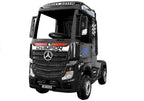 Electric Ride-On Car Mercedes Actros Black Painted MP4 – view 2