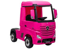 Battery-powered car Mercedes Actros Pink 4x4 – Electric Ride-On