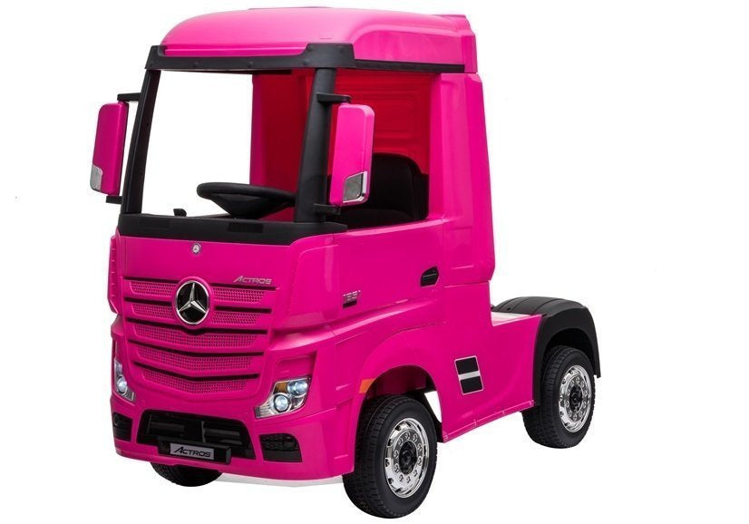 Battery-powered car Mercedes Actros Pink 4x4 – view 3