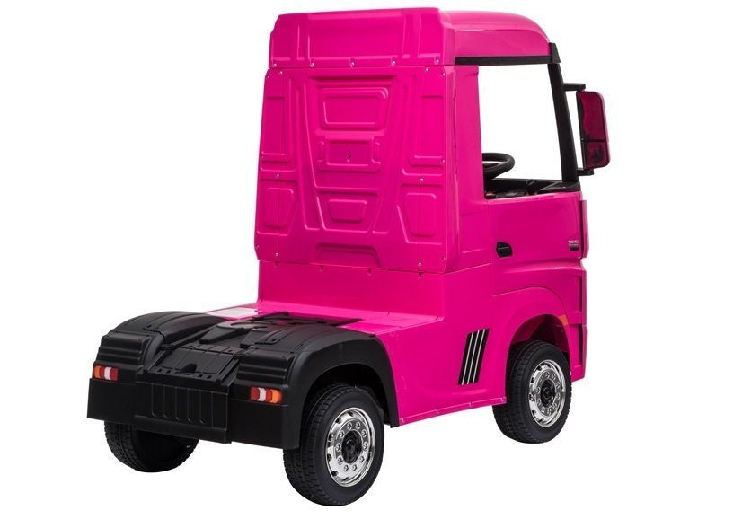 Battery-powered car Mercedes Actros Pink 4x4 – view 5