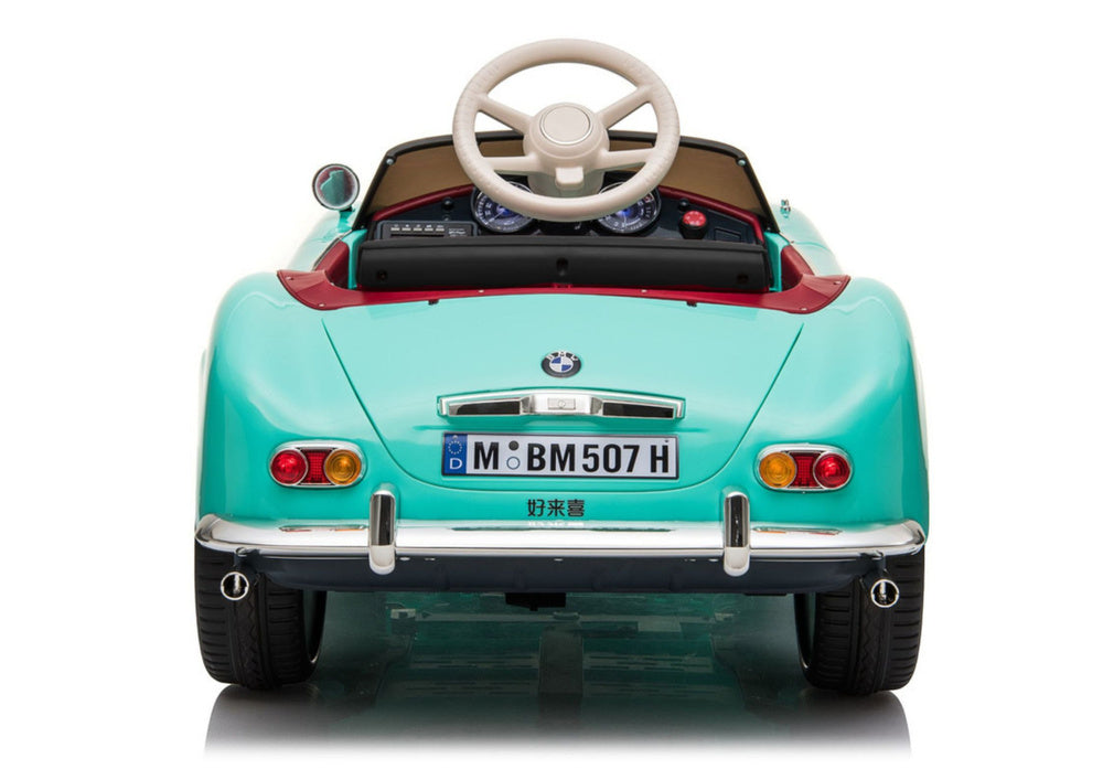 BMW Retro SX1938 Light Blue Battery-Powered Car – view 3