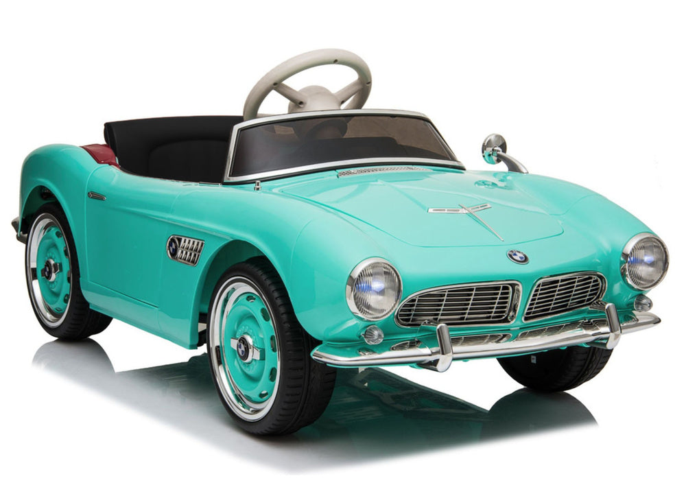 BMW Retro SX1938 Light Blue Battery-Powered Car – Electric Ride-On
