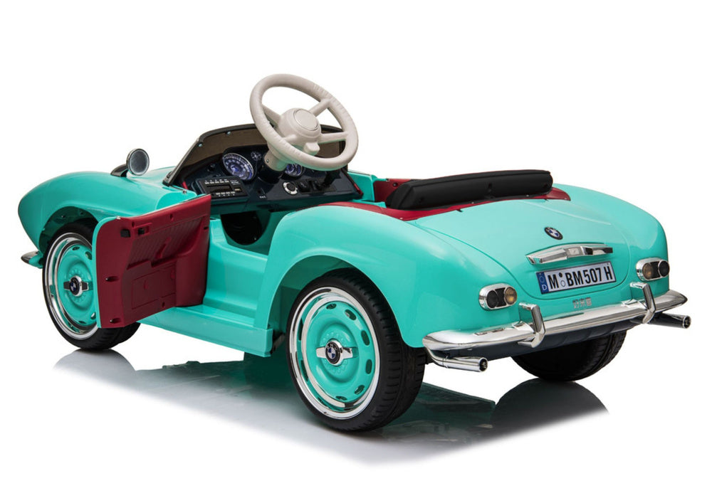 BMW Retro SX1938 Light Blue Battery-Powered Car – view 6