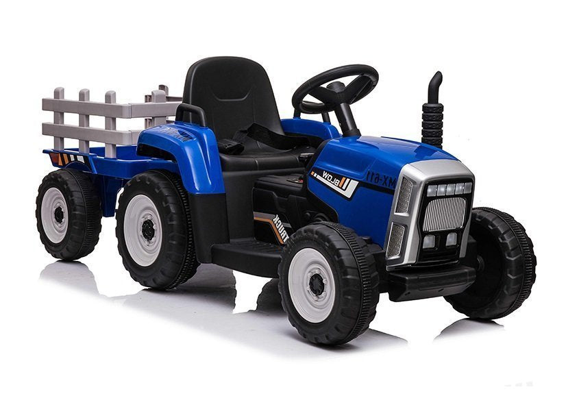 XMX611 Electric Ride-On Tractor Blue – Electric Ride-On