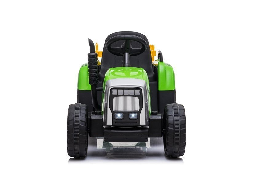 XMX611 Electric Ride-On Tractor Green – view 3