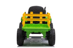 XMX611 Electric Ride-On Tractor Green – view 5