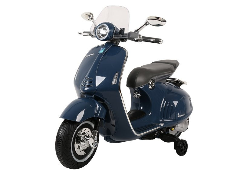 Blue Electric Scooter Vespa GTS 300 – view 2