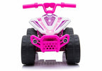 TR1805 Electric Ride-On Quad White-pink – view 2