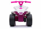 TR1805 Electric Ride-On Quad White-pink – view 5