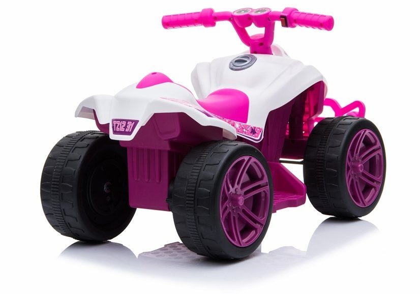 TR1805 Electric Ride-On Quad White-pink – view 6