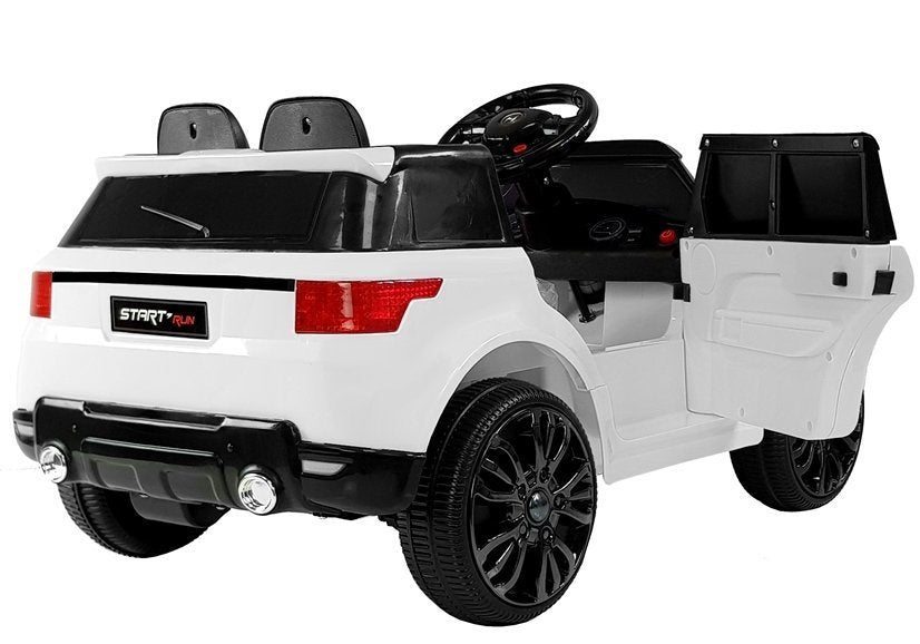 HL1638 Electric Ride-On Car White – view 3