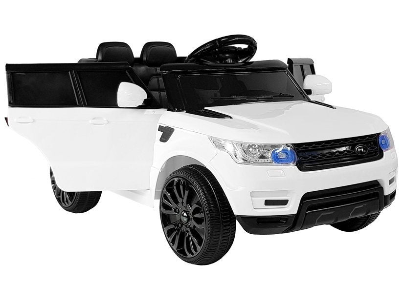 HL1638 Electric Ride-On Car White – view 2