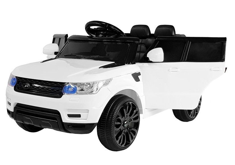 HL1638 Electric Ride-On Car White – view 4