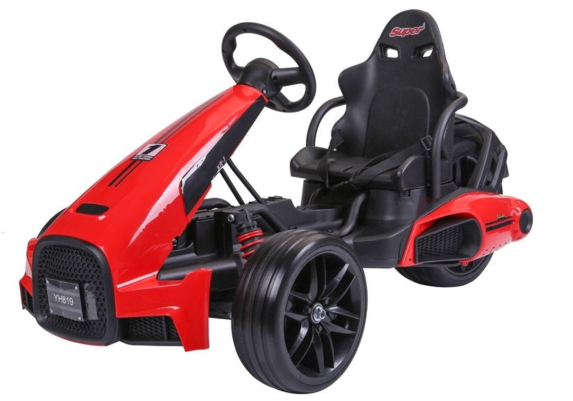 CH9939 Electric Ride-On Go-Cart Red – view 3