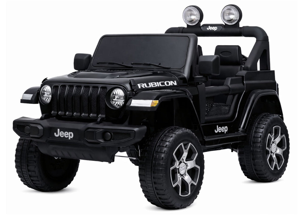 Electric Ride On Jeep Rubicon 4x4 Black – view 2