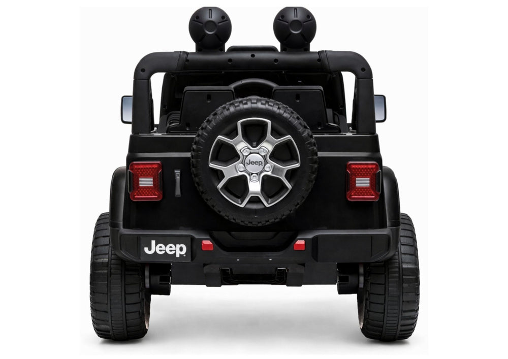 Electric Ride On Jeep Rubicon 4x4 Black – view 4