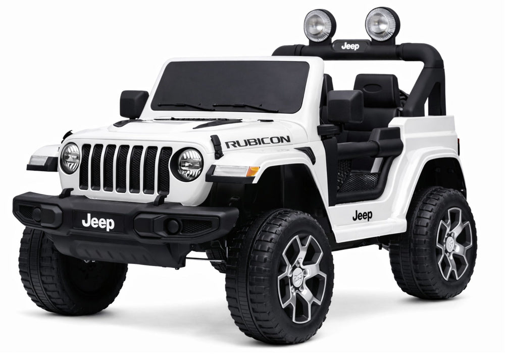 Electric Ride On Jeep Rubicon 4x4 White – view 2