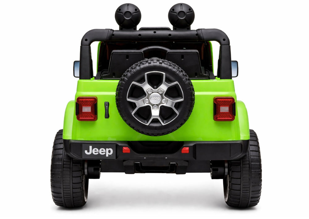 Electric Ride On Jeep Rubicon 4x4 Green – view 4