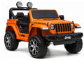 Electric Ride On  Jeep Rubicon 4x4 Orange – Electric Ride-On