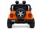 Electric Ride On  Jeep Rubicon 4x4 Orange – view 3