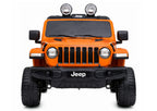 Electric Ride On  Jeep Rubicon 4x4 Orange – view 4
