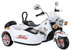 Electric Ride-On Motorbike SX138 White – Electric Ride-On