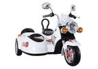Electric Ride-On Motorbike SX138 White – view 3
