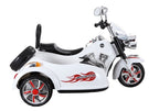 Electric Ride-On Motorbike SX138 White – view 4