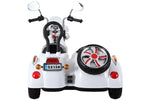 Electric Ride-On Motorbike SX138 White – view 5
