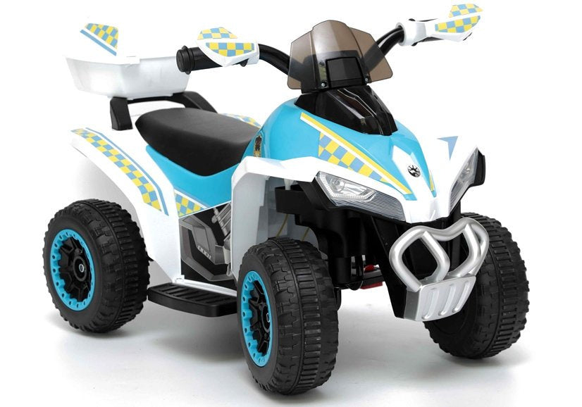 Electric Ride-On Police Quad GTS1188-A White – Electric Ride-On