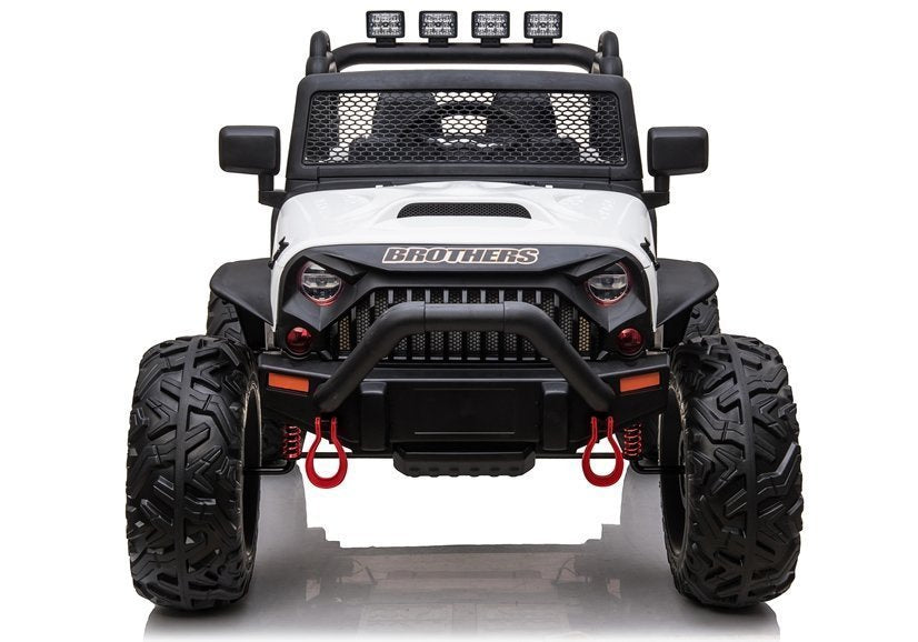 Jeep JC666 Electric Ride On Car White – view 2