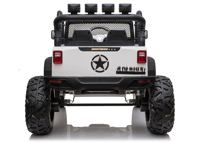 Jeep JC666 Electric Ride On Car White – view 5