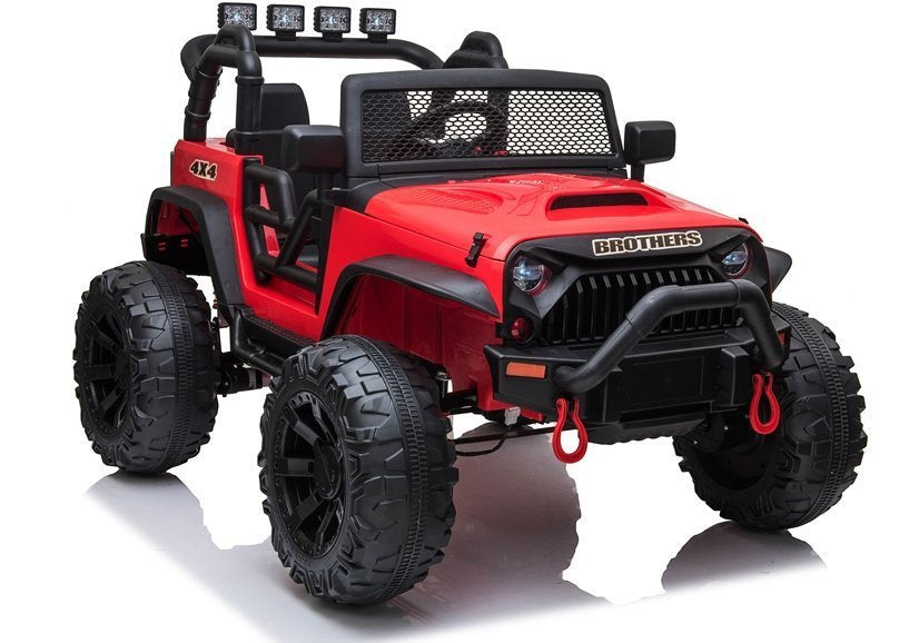 Jeep JC666 Electric Ride On Car Red – Electric Ride-On