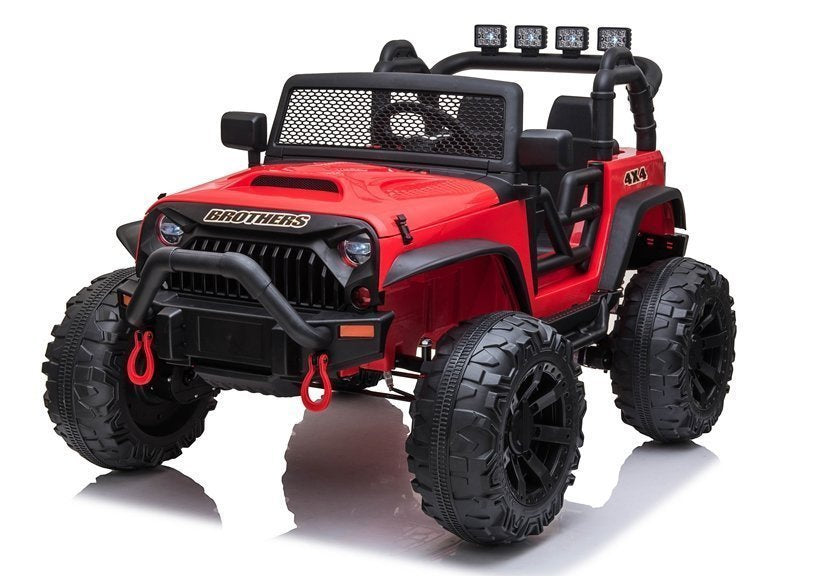 Jeep JC666 Electric Ride On Car Red – view 3