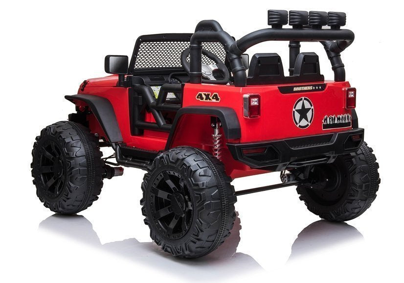 Jeep JC666 Electric Ride On Car Red – view 5