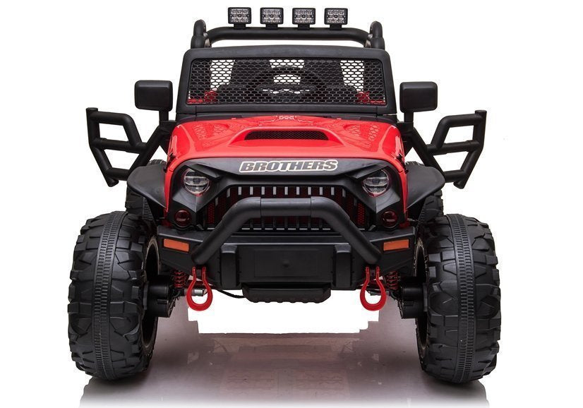 Jeep JC666 Electric Ride On Car Red – view 6