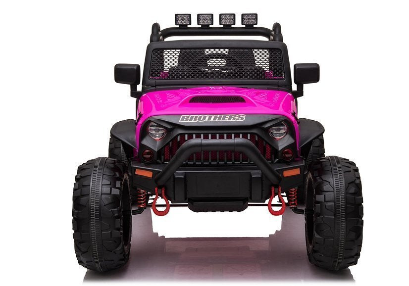 Jeep JC666 Electric Ride On Car Rose – view 2